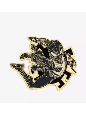 Loungefly Marvel Spider-Man Black Suit Enamel Pin